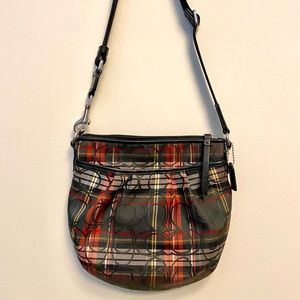 Coach Tartan Plaid Crossbody